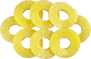 pieces of pineapple PNG-2741